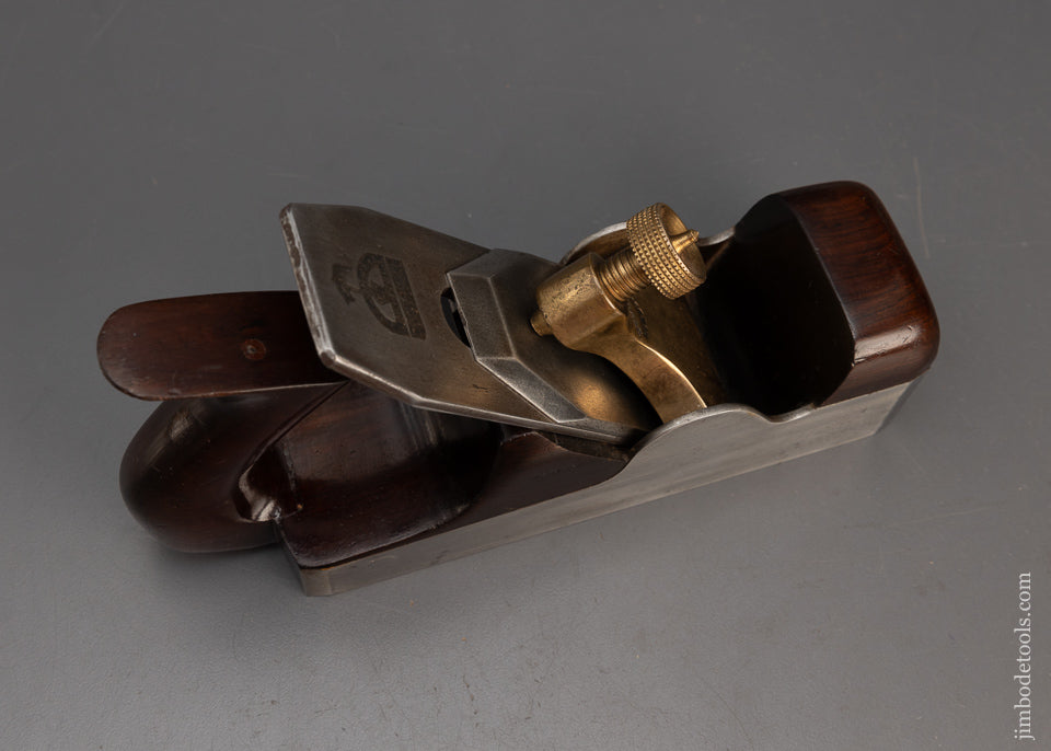 Gorgeous Pre-War NORRIS No. 3 Dovetailed Rosewood Infill Smooth Plane Extra Fine - EXCELSIOR 115487