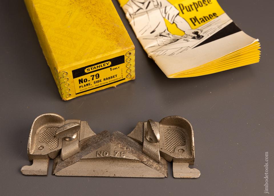 STANLEY No. 79 Side Rabbet Plane in Box - 100076