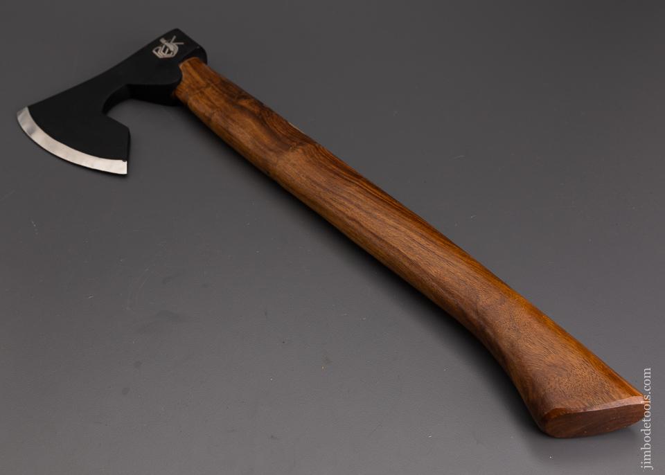 Awesome Side Axe with Rosewood Handle and Sheath - 101013