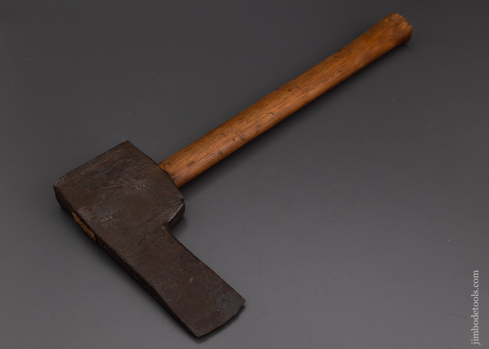 Early Hand-Forged Mortise Axe - 101550