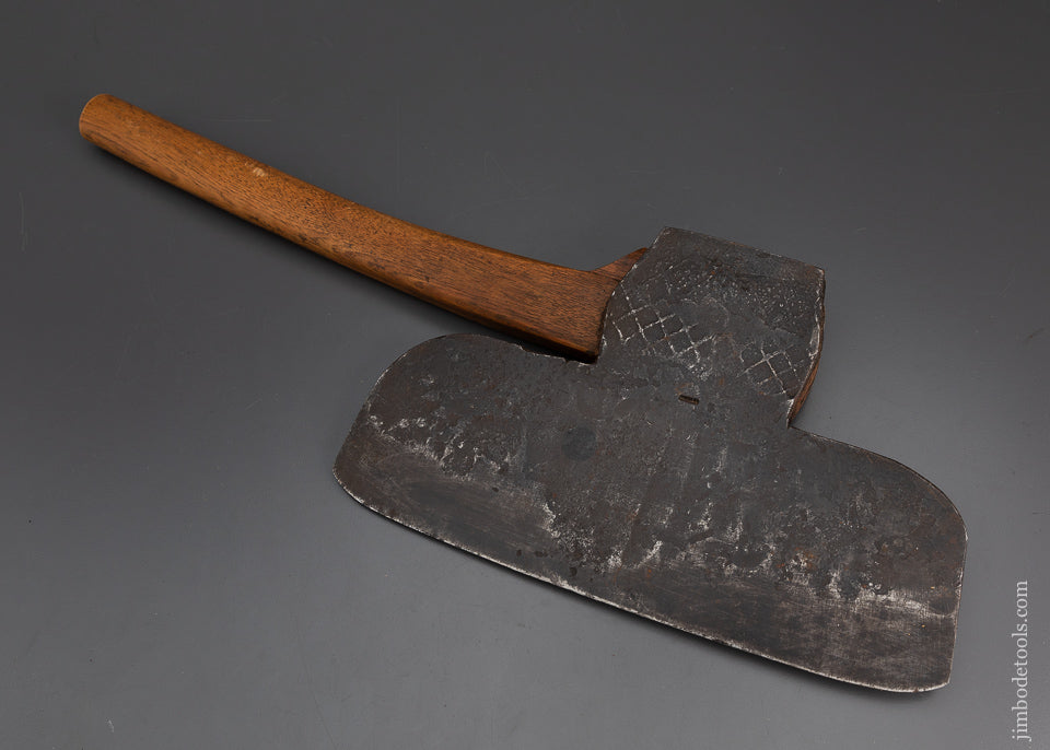 Monster HUDSON TOOL CO. Single Bevel Broad Axe Hewing Axe - 102284