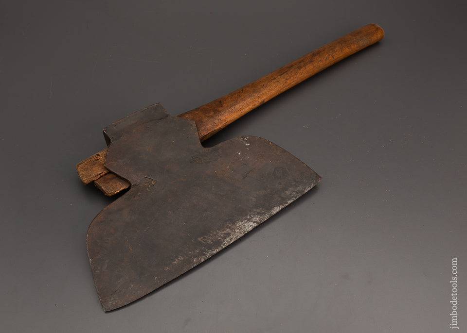 Off Set Single Bevel Broad Axe Hewing Axe - 102288