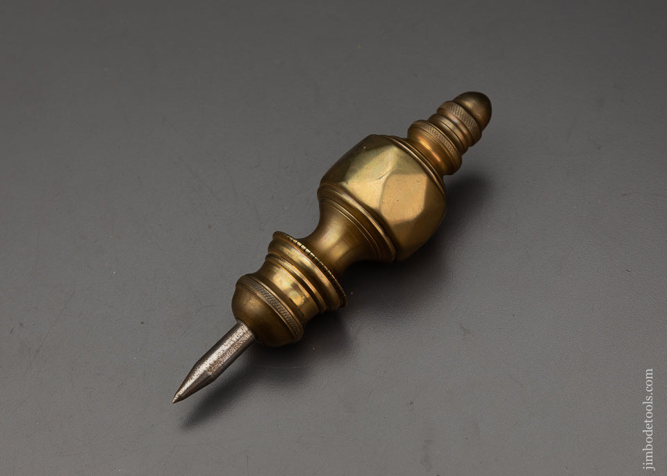 Beautiful 6 1/2 Inch Brass Plumb Bob - 102443