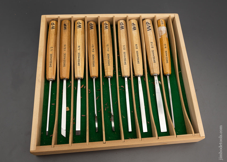 pfeil Swiss made - Carving Tool Intermediate Size Set 12 piece