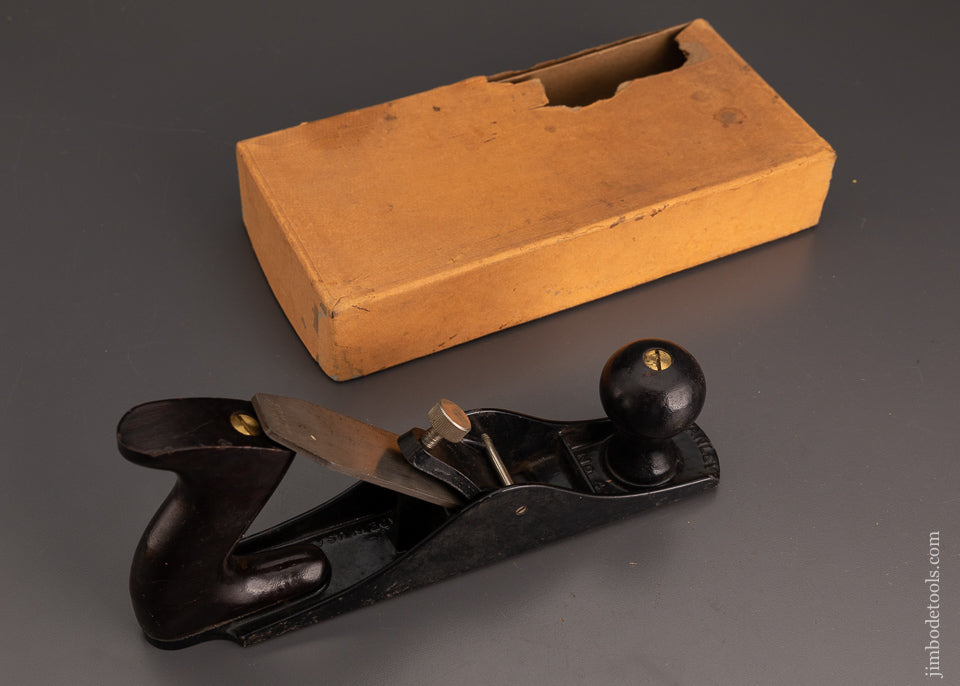 STANLEY No. 40 Scrub Plane Near Mint in Box - 103132