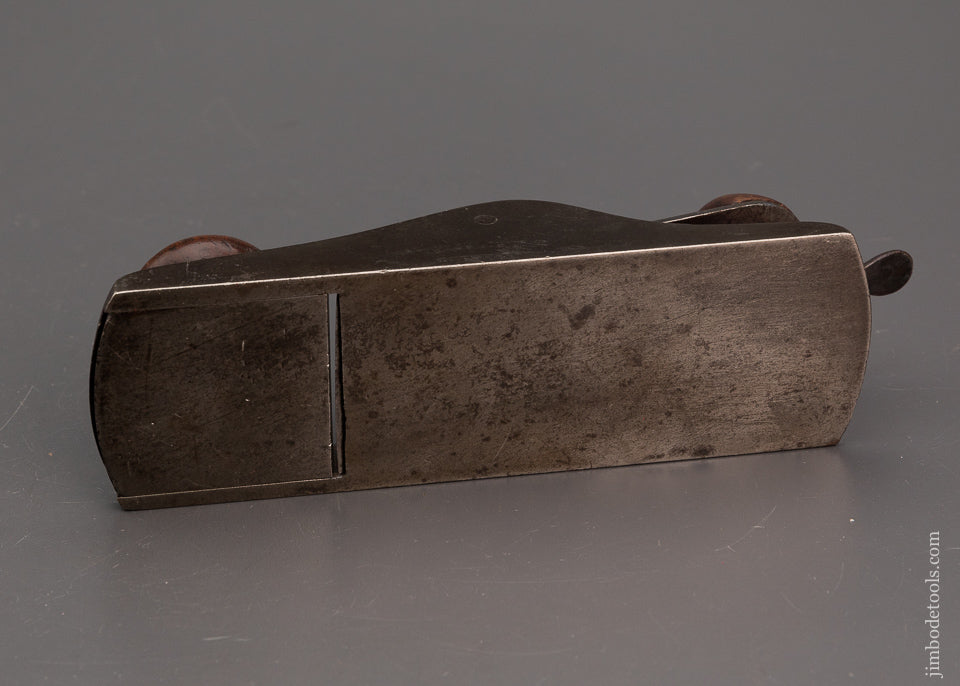 Rare Adjustable Tail Handle Block Plane by METALLIC PLANE CO. 1867-1880 - 103722