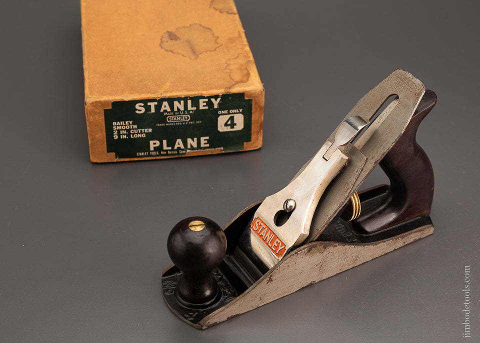 STANLEY No. 4 Smooth Plane in Box - 104122