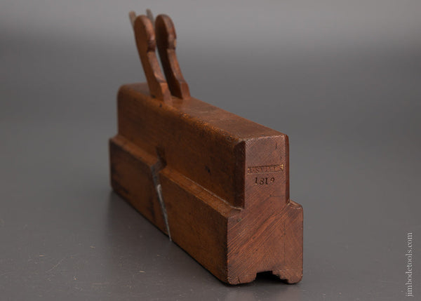 Fine & Rare J. STILES Dated Moulding Plane Kingston, N.Y. Maker - 104357