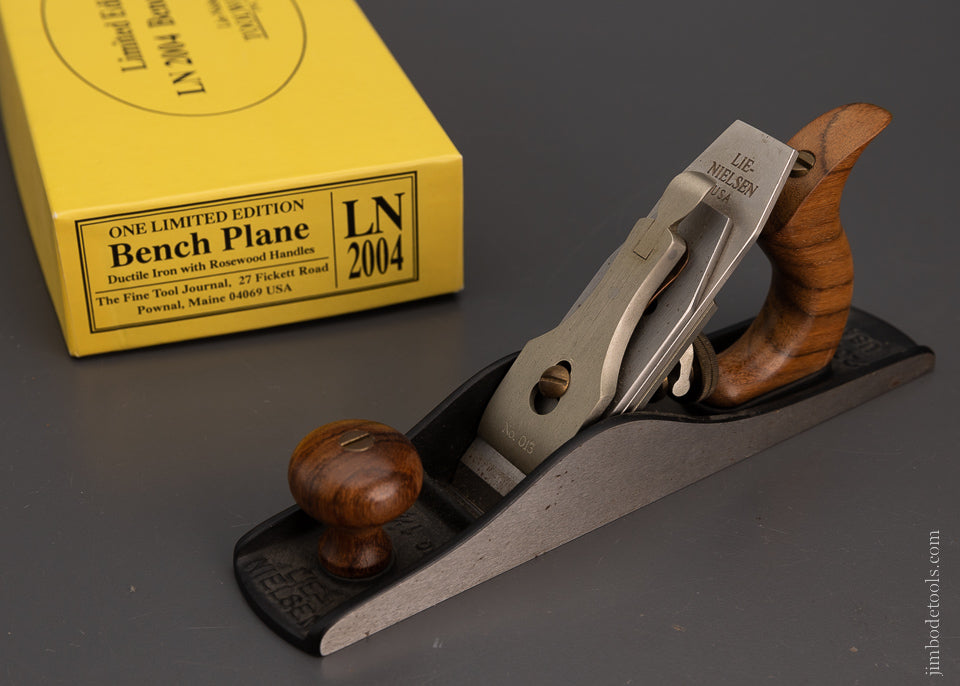 Limited Edition LIE NIELSEN 2004 No. 1 1/2 Smooth Plane Mint in Box - 104521