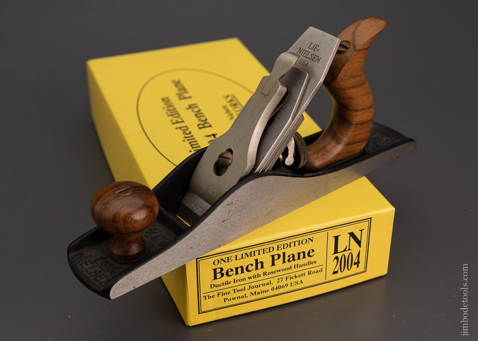 Limited Edition LIE NIELSEN 2004 No. 1 1/2 Smooth Plane Mint in Box - 104521