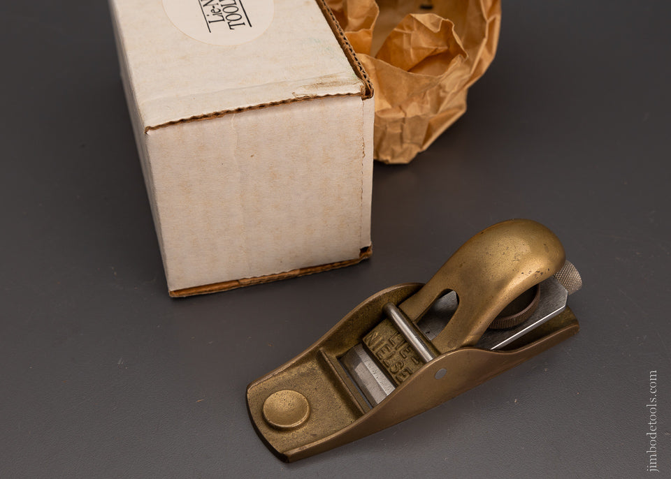 LIE NIELSEN No. 103 Low Angle Block Plane Near Mint in Box - 104684