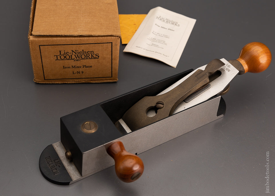 LIE NIELSEN No. 9 Plane Mint Unused DISCONTINUED @ Lie Nielsen - 104693