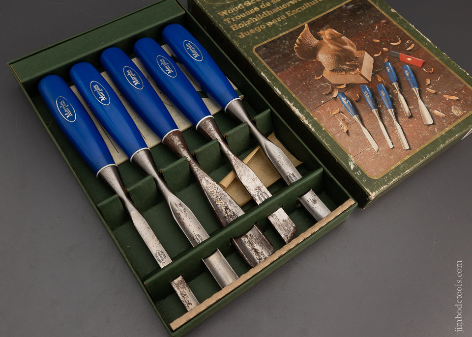 Set of 5 MARPLES Wood Sculpting Set - 104833