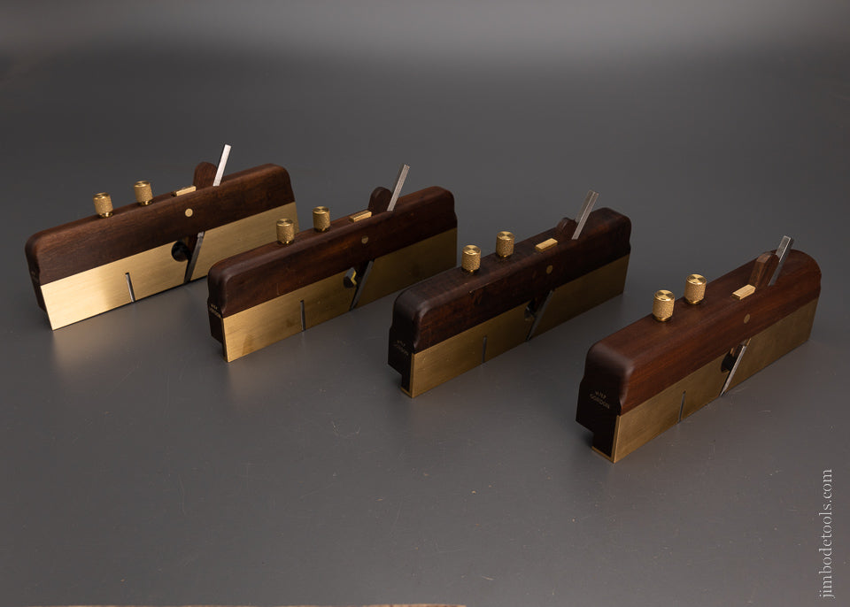 Spectacular Set of 4 Dado Planes by HNT GORDON in Gidgee - 104949