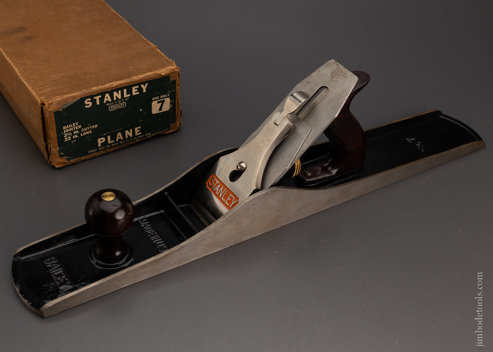 STANLEY No. 7 Jointer Plane Mint in Box - 104955