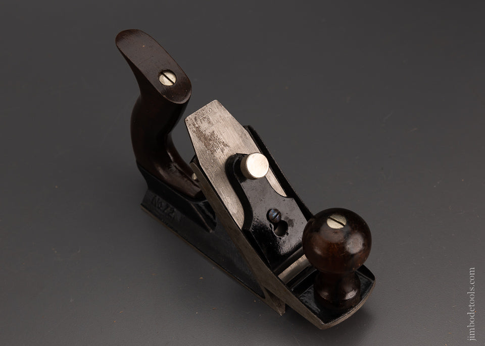 Premium STANLEY No. 72 1/2 Chamfer Plane Mint in Box 100% Complete - 104964