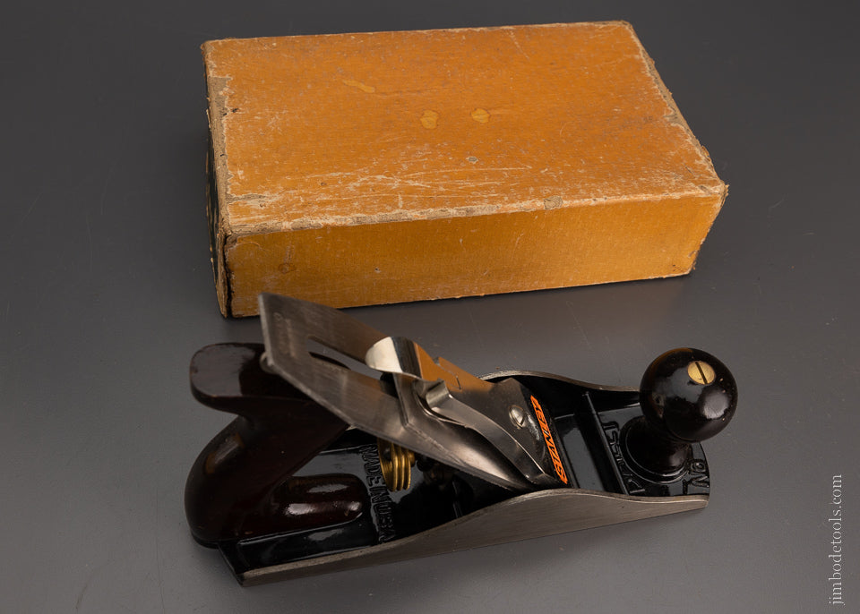 STANLEY No. 4 Smooth Plane Near Mint in Box - 105024