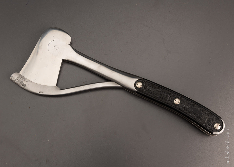 Rare Type ONE MARBLES No. 1 Safety Axe - 105232