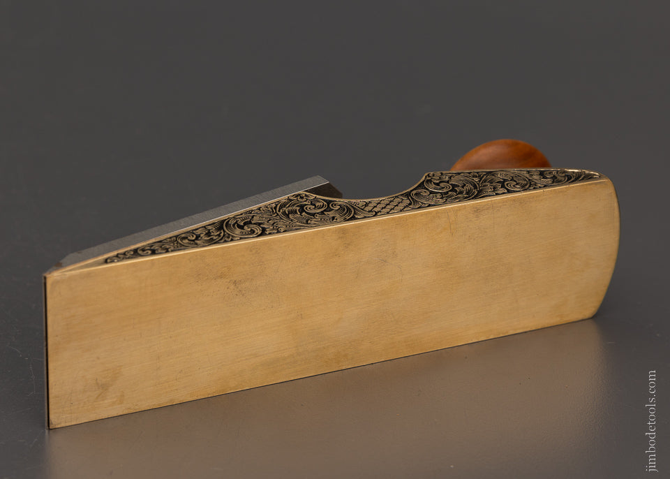 Lavishly Engraved LIE NIELSEN No. 97 1/2 Chisel Edge Plane by MIKHAIL DAVYDOV - 105321