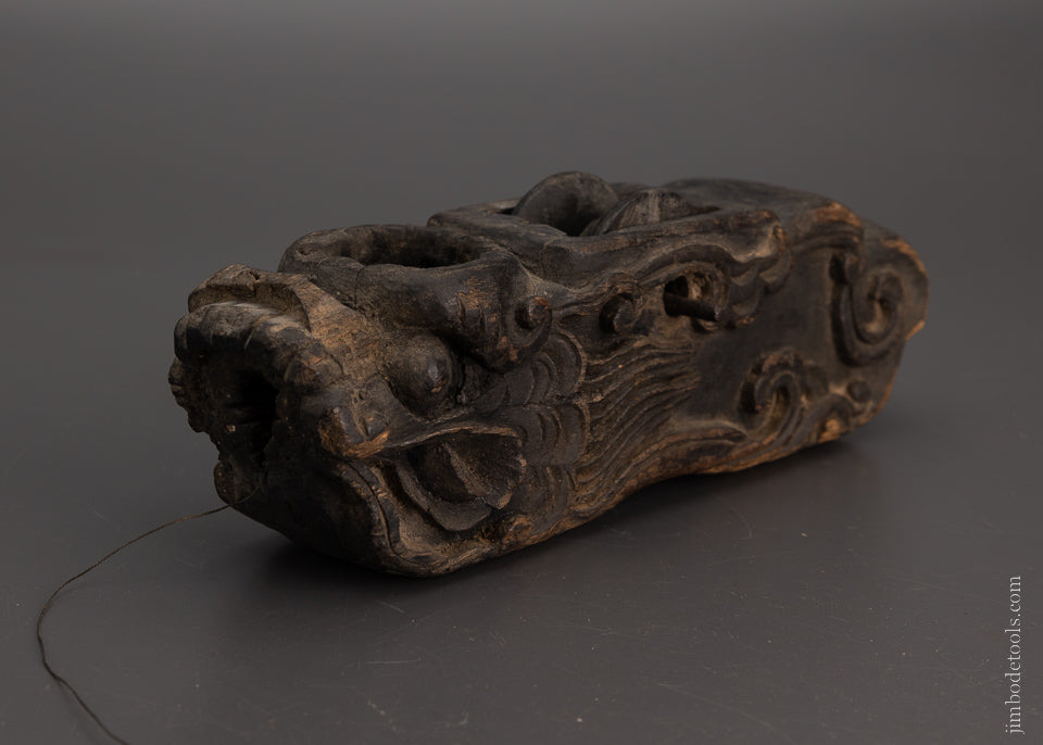 Ornate Carved Chinese Ink Line - 105322