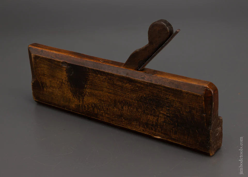 Rare Ca. 1706-39 ROBERT WOODING 10 1/4 Inch Moulding Plane - EXCELSIOR 105361