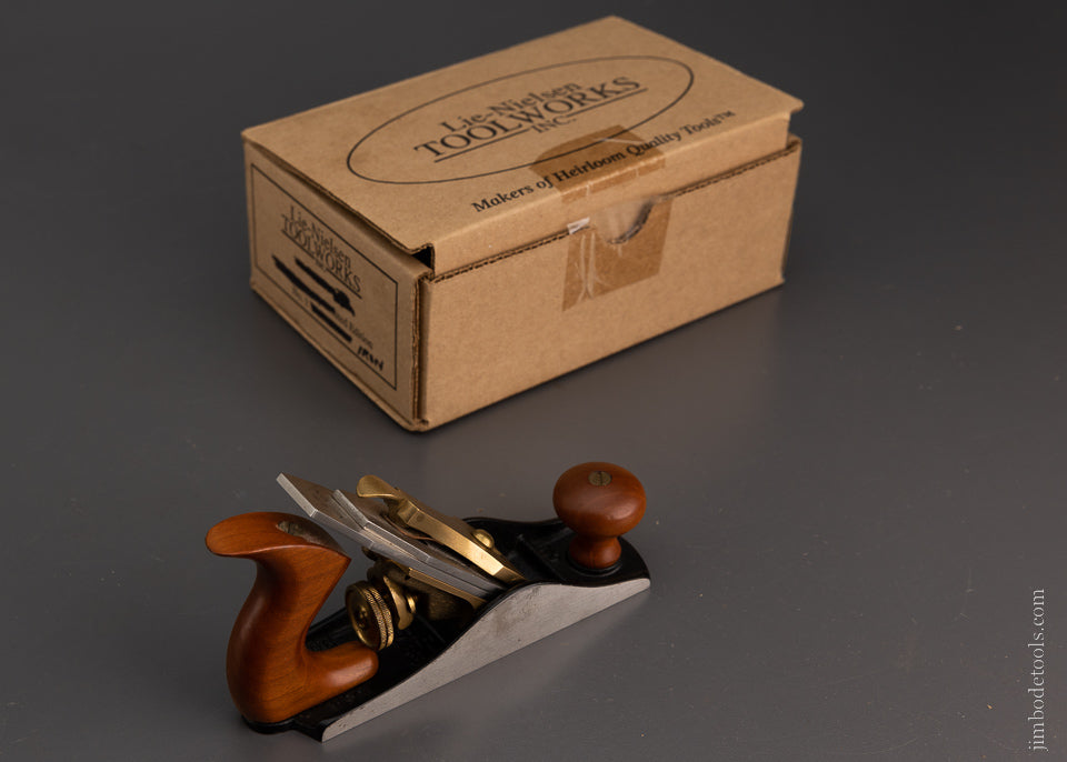 Very Rare LIMITED EDITION Dated 2006 LIE NIELSEN No. 1 Smooth Plane Near Mint in Box - 105493