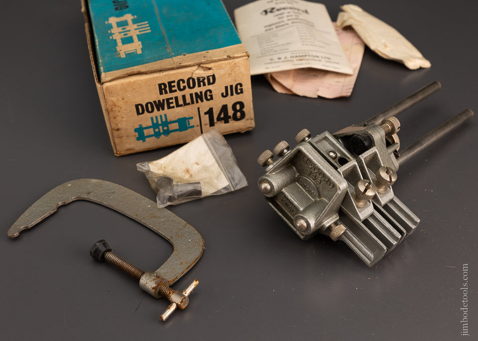 RECORD 148 Dowelling Jig Mint in Box - 105519