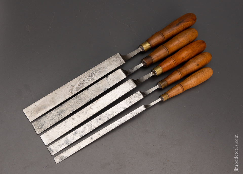 Pair of Offset Chisels, Wood Chisels 