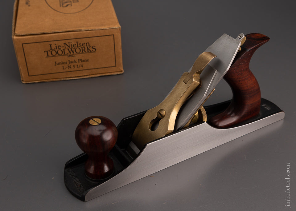 LIE NIELSEN No. 5 1/4 Junior Jack Plane Mint in Box Rosewood DISCONTINUED - 105577