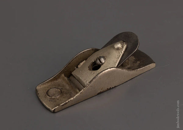 Unusual 5 Inch Nickel Plated Block Plane BIRMINGHAM! - 105968