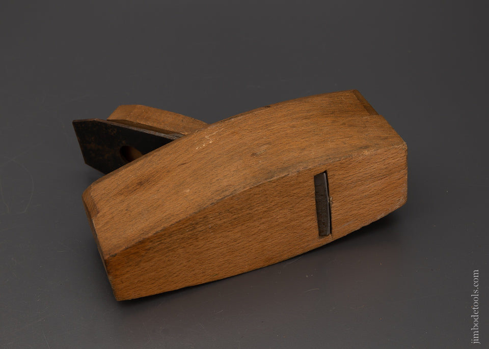 Extra Fine Little-Used English Beech Coffin Smoother Plane - 106378