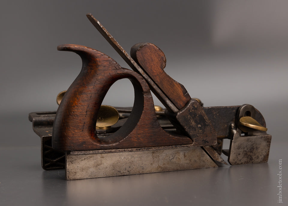 MORRIS Patent March 21, 1871 Type One Scissor Arm Plow Plane with One Iron - 106688