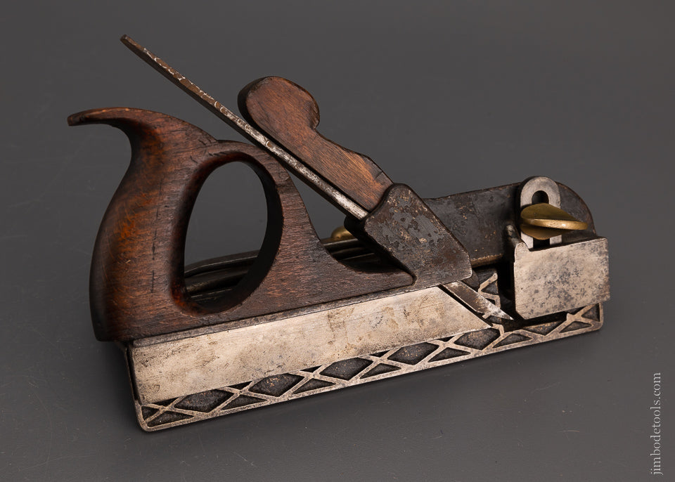 MORRIS Patent March 21, 1871 Type One Scissor Arm Plow Plane with One Iron - 106688