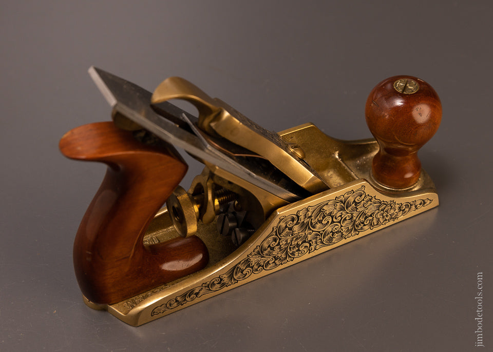 Spectacular Bronze Engraved LIE NIELSEN No. 2 Smooth Plane - 106870