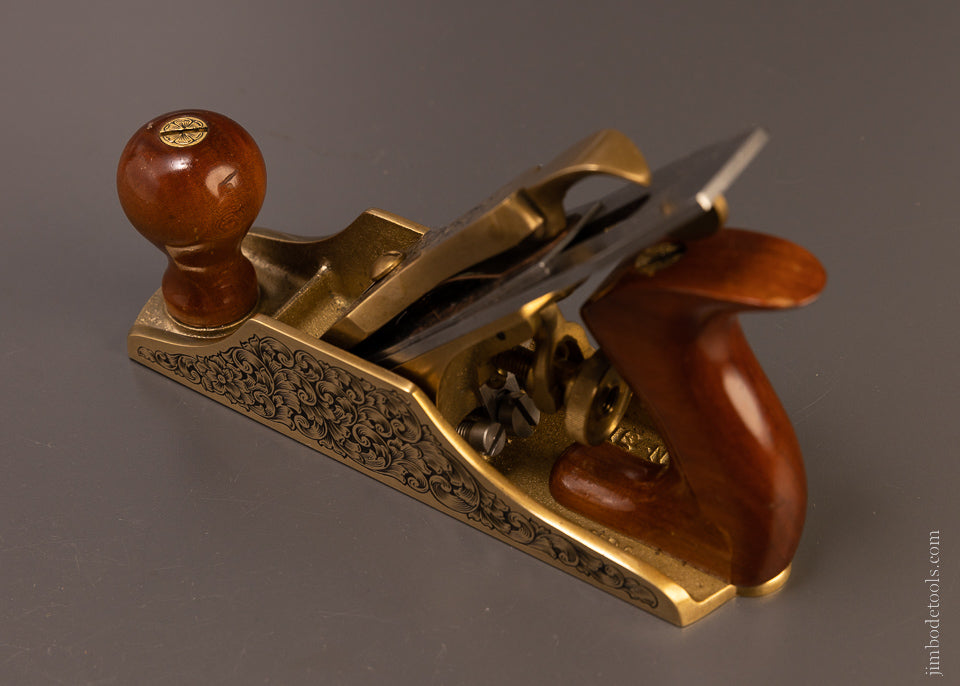 Spectacular Bronze Engraved LIE NIELSEN No. 2 Smooth Plane - 106870