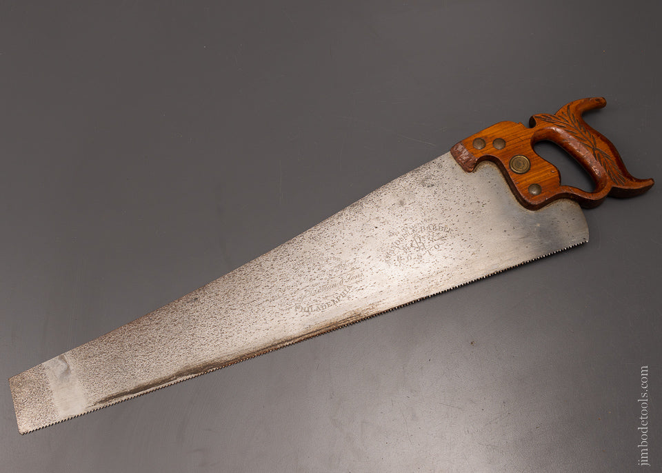 Really Fine DISSTON, For CHANDLER & BARBER Hand Saw - 107187