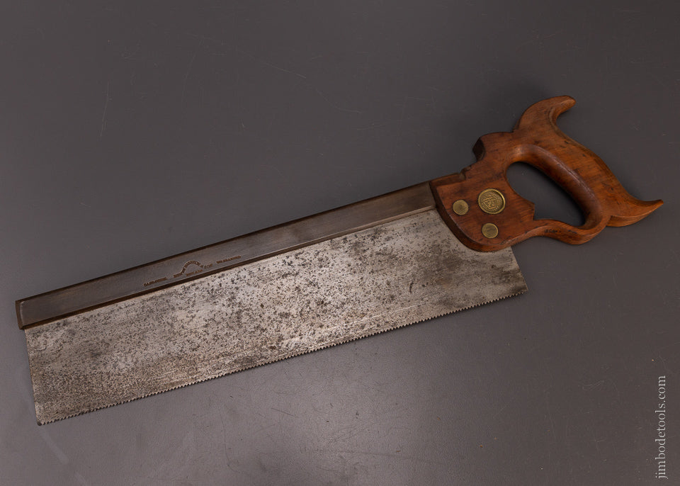 HENRY DISSTON & SON Tenon Saw Ca. 1871 - 107848