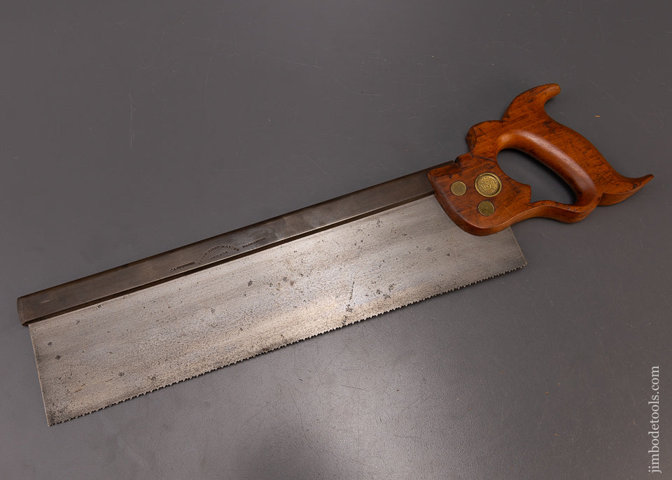 Excellent Early DISSTON 14 Inch Carcass Saw - 108593