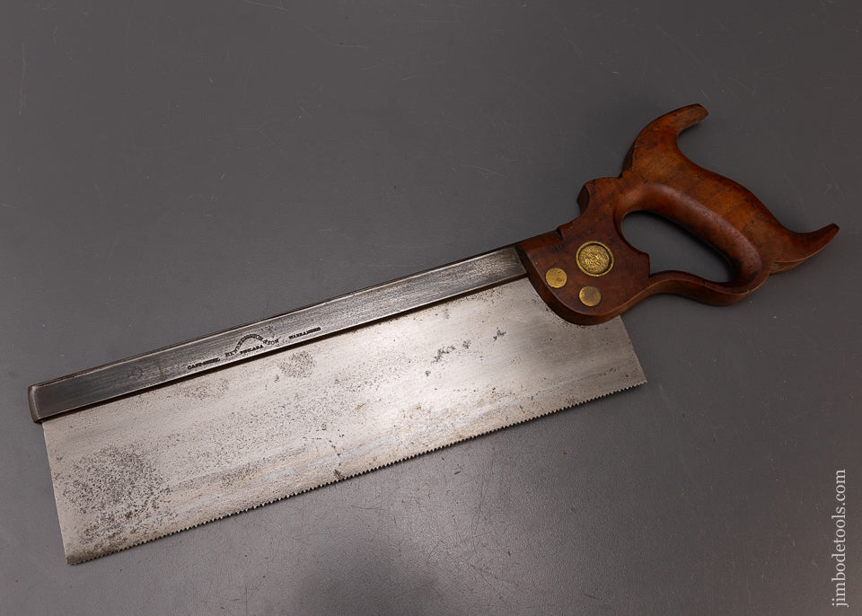 Early DISSTON & SON Extra Fine 12 Inch Carcass Saw - 108598