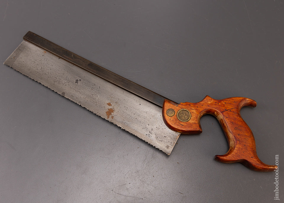 Rare VANCE & LANDIS Back Saw - 108651