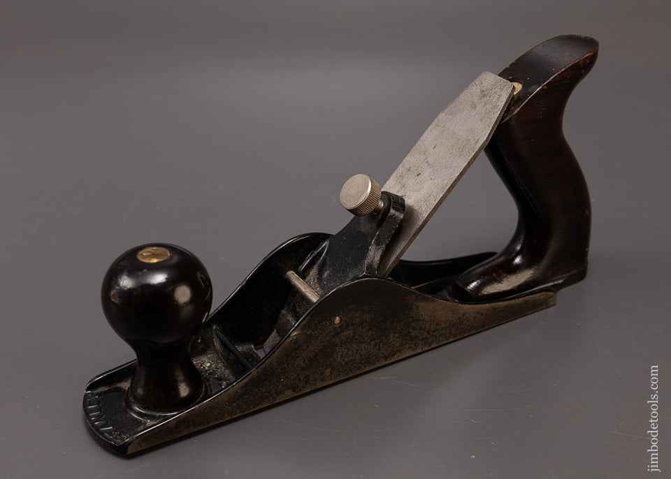 Extra Fine STANLEY No. 40 Scrub Plane with Rosewood Handles - 108702