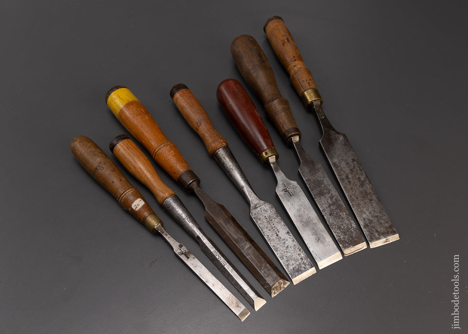 7 Good BUCK BROS. Chisels - 108833