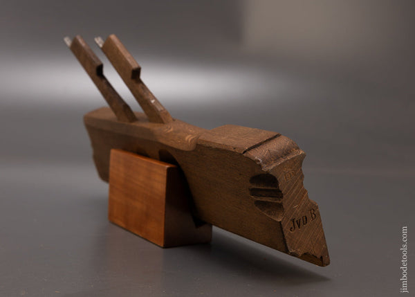 Fine Double Iron Dutch Moulding Plane by PETER DUESING -  108870