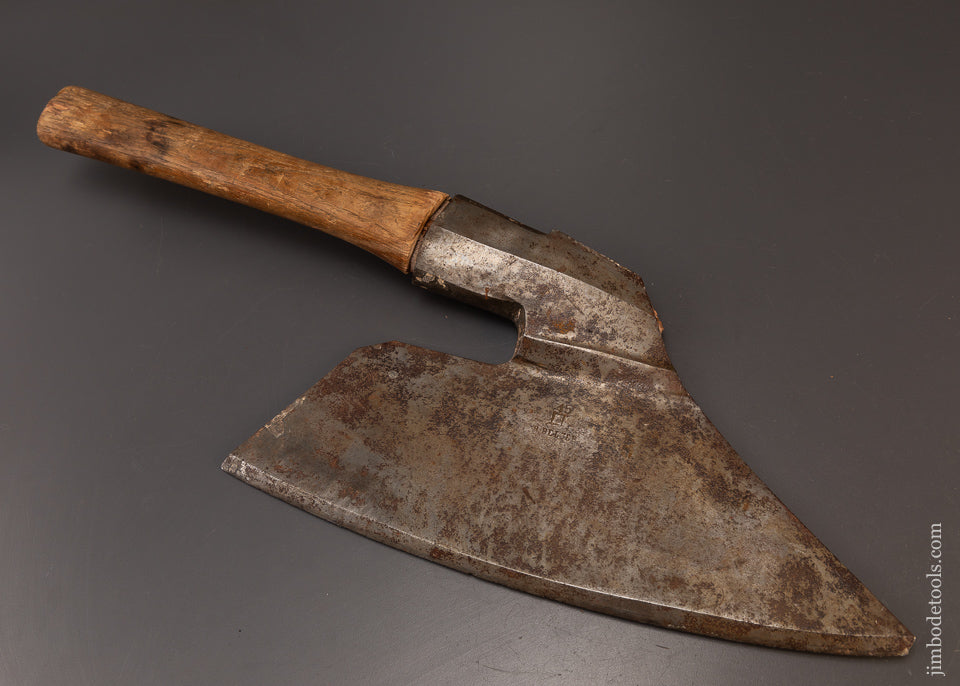 Signed Pennsylvania Goose Wing Axe by R. BELZER - 108923