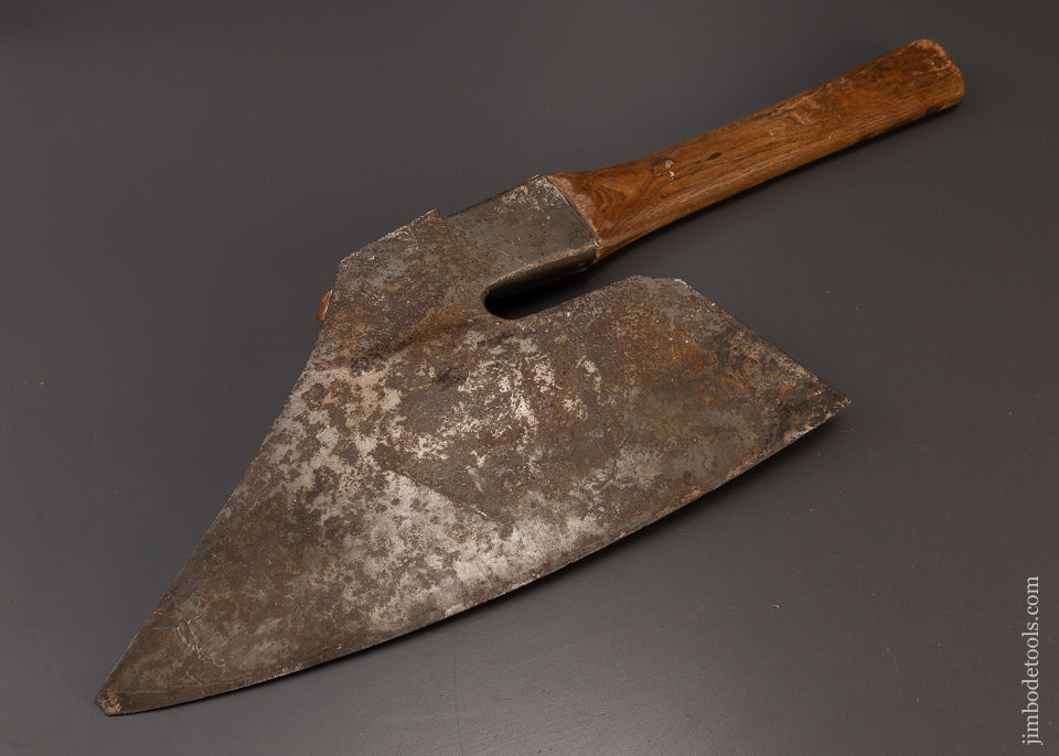 Signed Pennsylvania Goose Wing Axe by R. BELZER - 108923