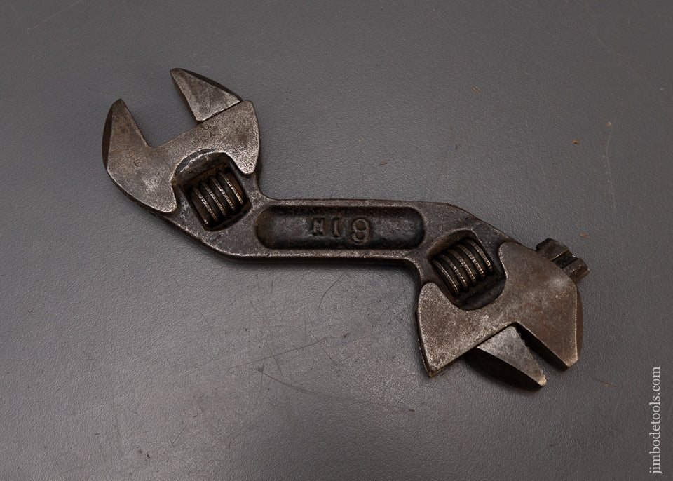 Rare Baby BEMIS & CALL 6 Inch Double Ended S Wrench - 108968