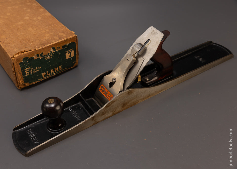 STANLEY No. 7 Jack Plane Near Mint in Box - 109252