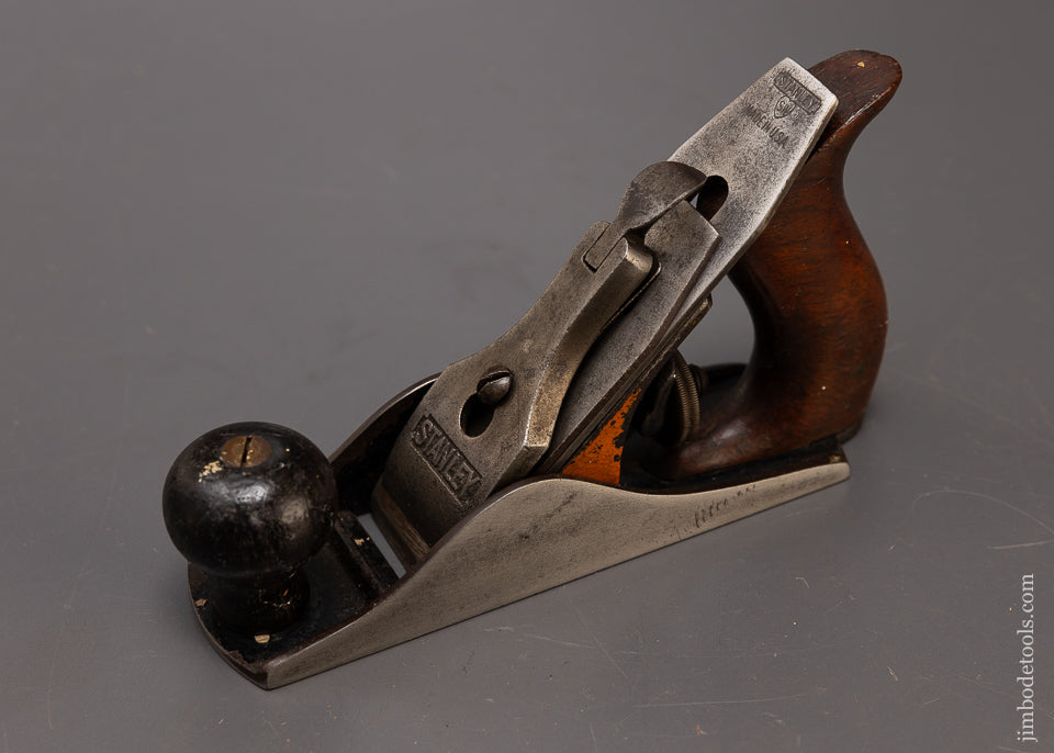 Excellent STANLEY No. 4 Smooth Plane with Orange Frog SWEETHEART