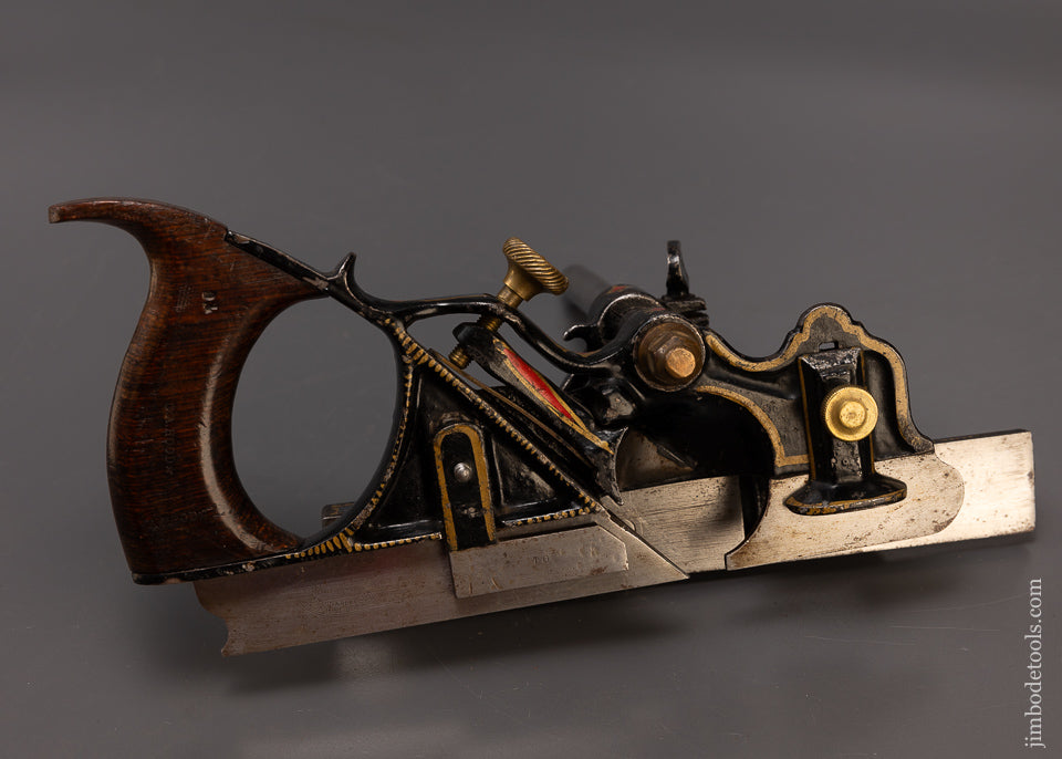 Stunning MAYO’S IMPROVED PHILLIPS PATENT Plow Plane in Full Paint - 109359