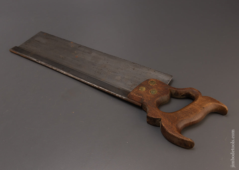 Rare Undocumented Early Back Saw by SEWELL - 109563